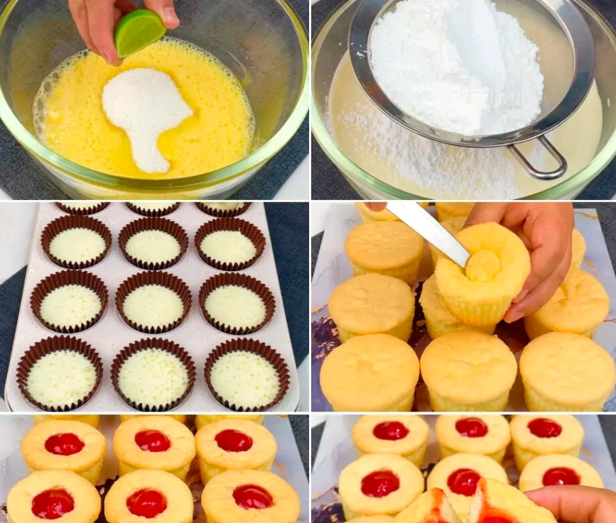 FLOURLESS CUPCAKE WITH JAM 2 image 100
