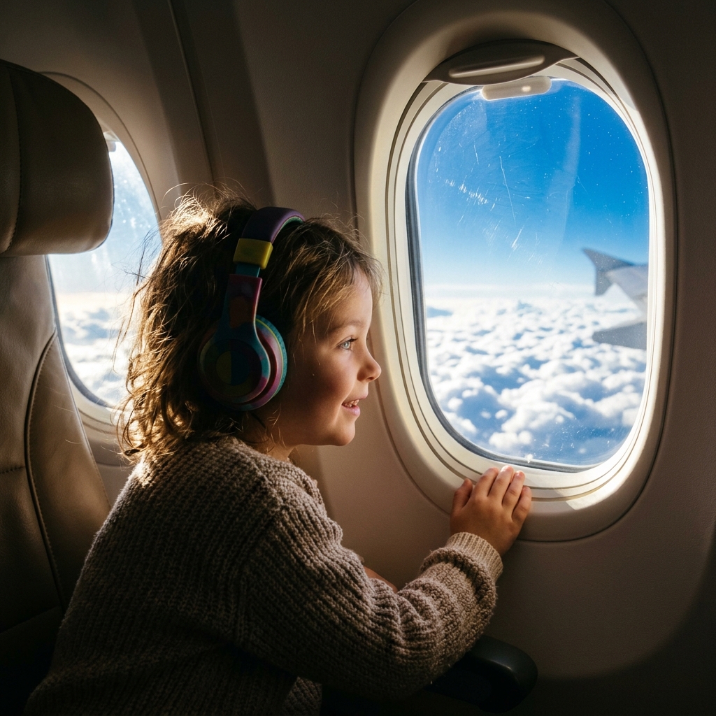 He Came Home Early to Surprise His Wife and Newborn—But Found Her Hungry and Alone While His Family Vacationed With His Money 4 Girl looking out airplane window 20261018114635 1