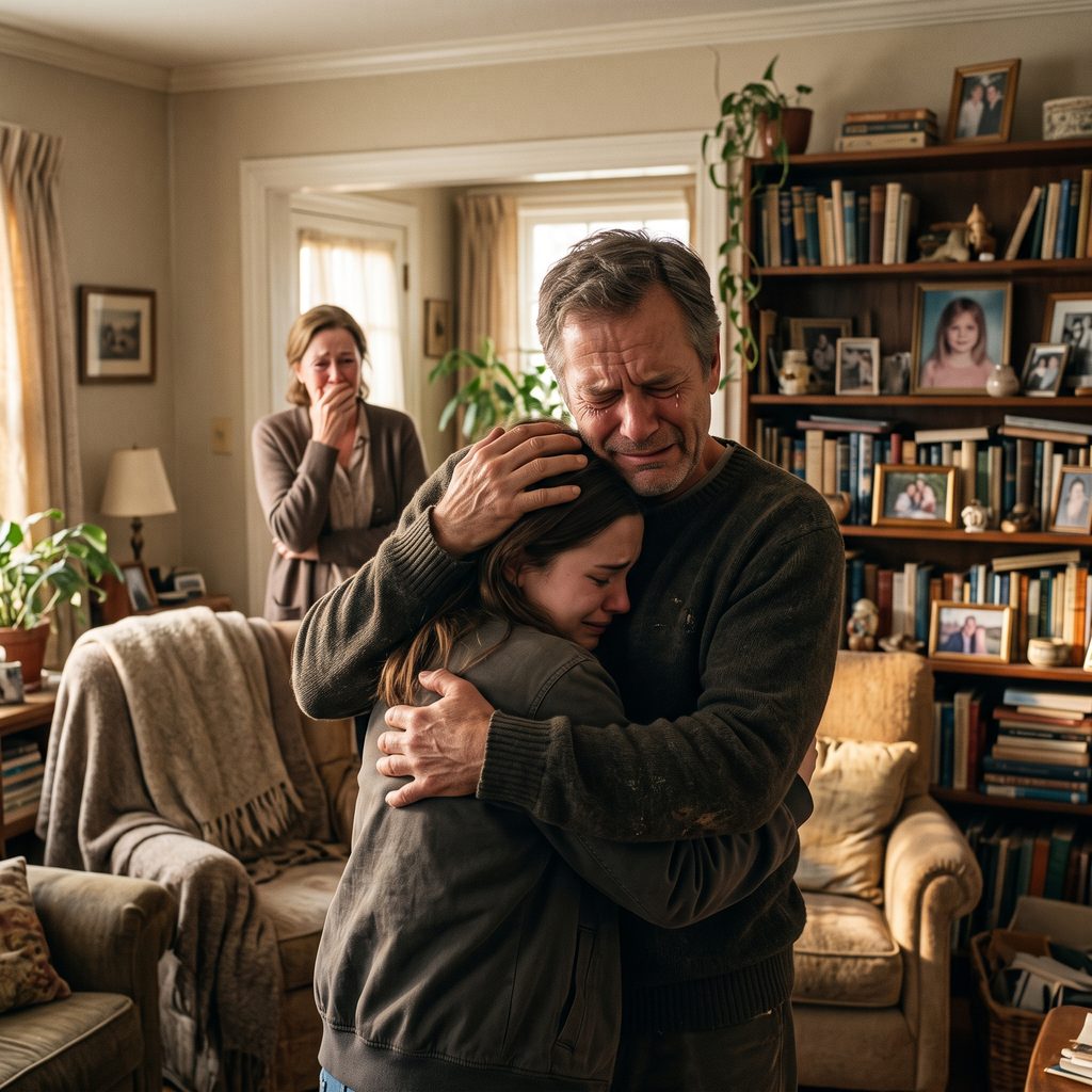 I Adopted My Daughter’s Best Friend—Then My Missing Daughter Returned 3 Man embracing crying young woman 2K 20261016211459
