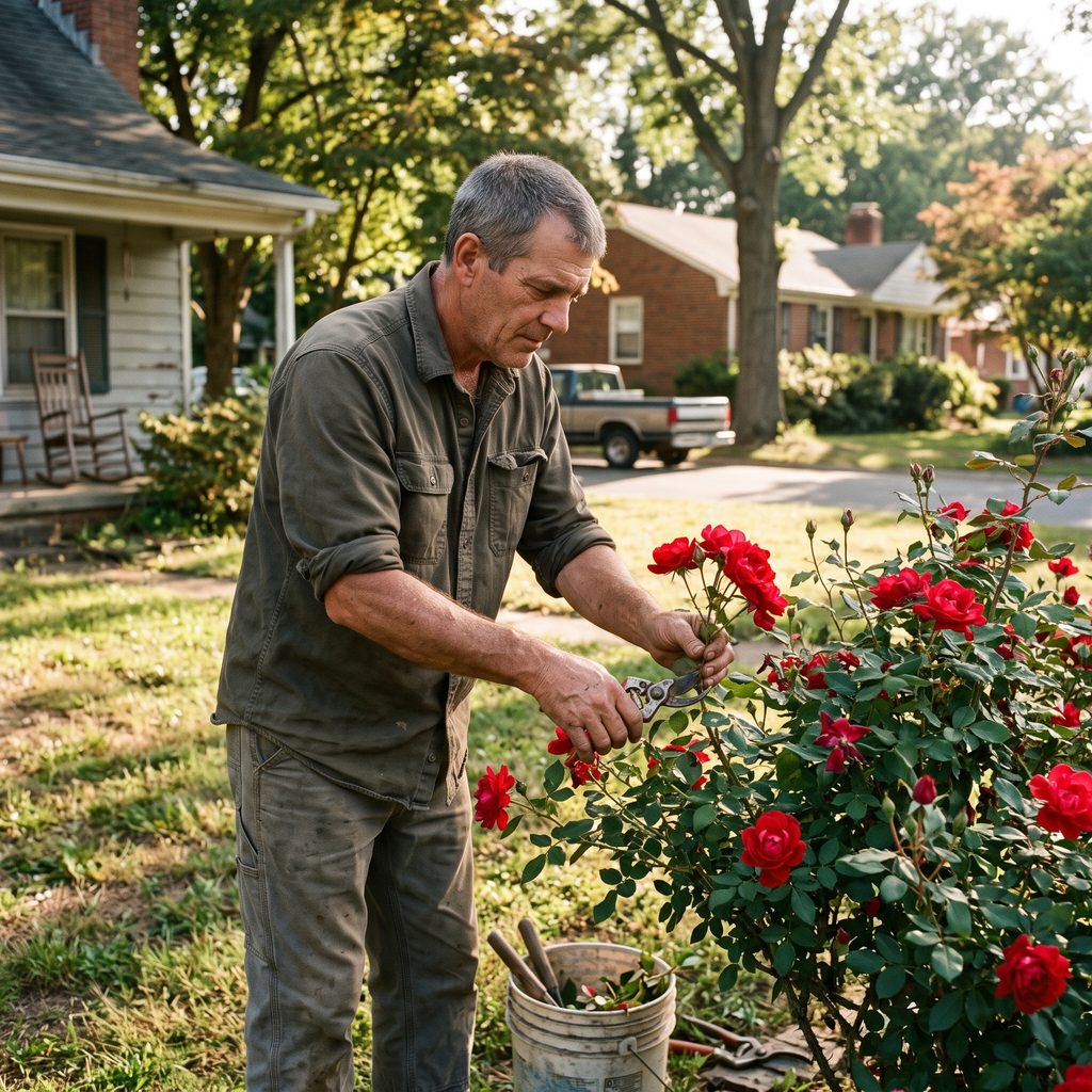 Man tending red roses 2K 20261018110648
