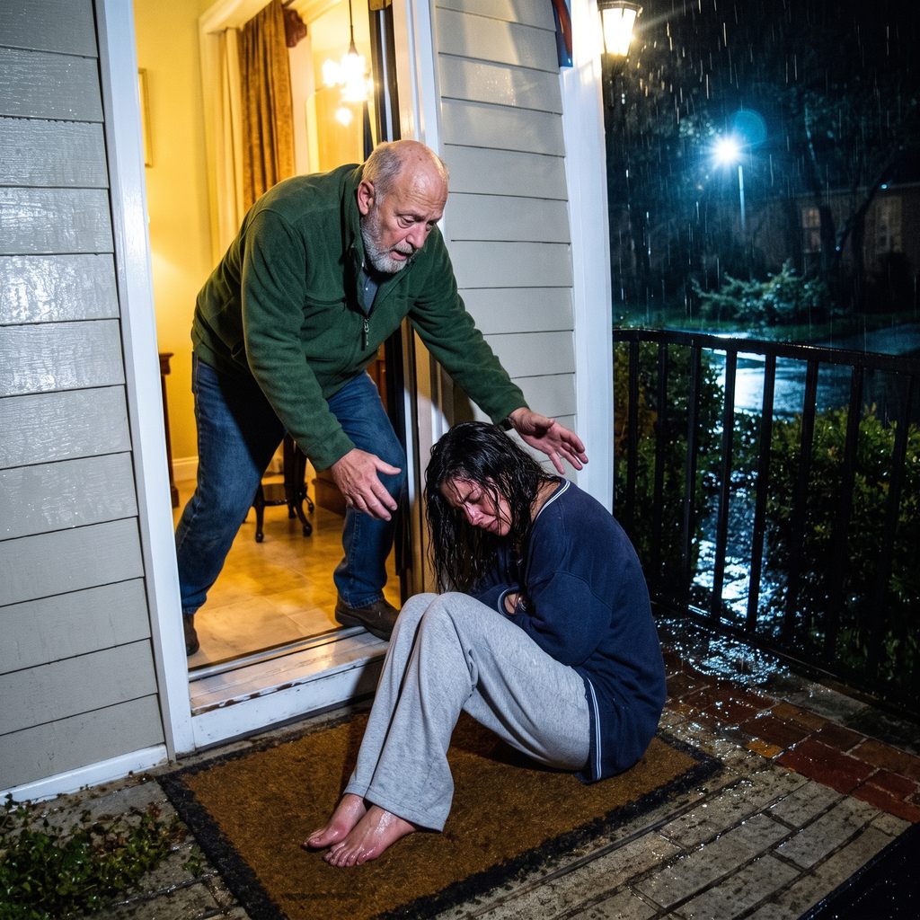 Woman collapses on welcome mat 2K 20261018110714